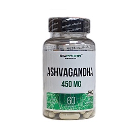 BioPharm Premium Ashvagandha 450 mg 60 Caps