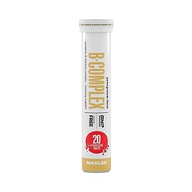Maxler B-Complex 20 effervescent tablets Pomegranate