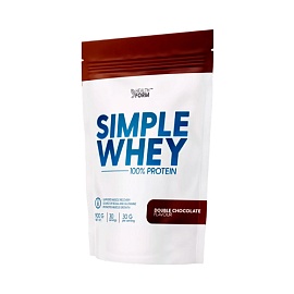 Health Form Simple Whey 100% Protein 900 g Double Chocolate