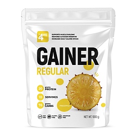 all4ME Gainer Regular 1000 g (Дойпак) Pineapple