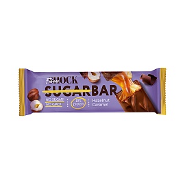 Fitnes Shock Bar Батончик глазированный 50 g Hazelnut Caramel