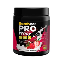 Bombbar Pro Whey 450 g Strawberries With Cream