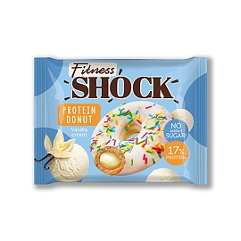 Fitnes Shock Protein Donut 70 g Ваниль Крем