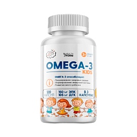 Health Form Omega-3 Kids 120 caps Multifruit 