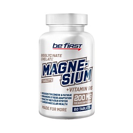 Be First Magnesium + Vitamin B6 60 tablets 