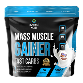 Roden Max Mass Muscle Gainer 3000 g Snicers