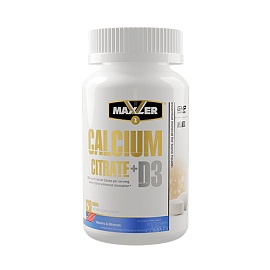 Maxler Calcium Citrate+D3 120 tabl