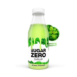 Steel Power Sugar Zero Syrup 320 ml Мята