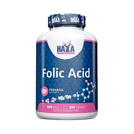 Haya Labs Folic Acid 250 Tablets 