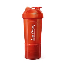 Шейкер Be First 3 в 1 500 ml TS1352-Red Красный 
