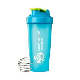Шейкер Sports Element 600 ml "Лазурит" Голубой 
