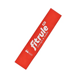 Fitrule фитнес-резинка для ног 5 кг Красный 