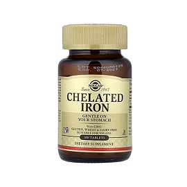 Solgar Chelated Iron 100 Tabl 