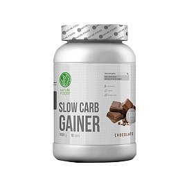 Nature Foods Slow Carb Gainer 1000 g Chocolate
