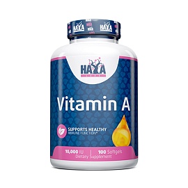 Haya Labs Vitamin A 10000 iu 100 sofgels 