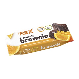 ProteinRex Chocolate Brownie 50 g Апельсин