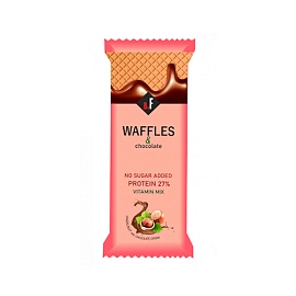 Beaty.Fit Waffles & Chocolate 40 g Hazelnut and Chocolate Cream