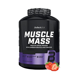 BioTechUSA Muscle Mass 4000 g Strawberry