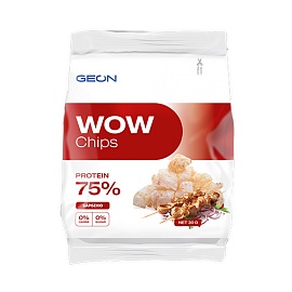 Geon Wow Protein Chips 30 g Барбекю