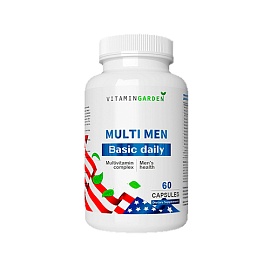 Vitamin Garden Multi Men Basic Daily 60 Caps