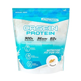 KingProtein Casein Protein 900 g Cookie