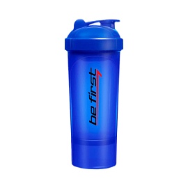 Шейкер Be First 2 в 1 TS1349-BLU 350 ml Синий