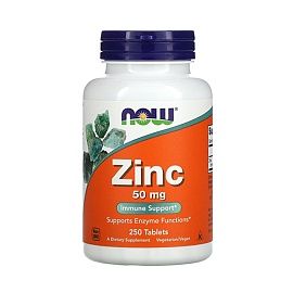 NOW Zinc 50 mg 250 tabl