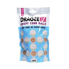 Chikalab Drage White Crispy Corn Balls 120 g 