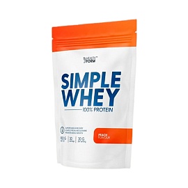 Health Form Simple Whey 100% Protein 900 g Peach