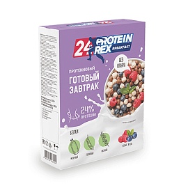 Protein Rex Breakfist Протеиновый готовый завтрак 250 г Лесные ягоды