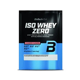 BioTech Iso Whey Zero 25 g Strawberry Пробник 
