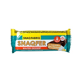 Snaq Fabriq Snaqfer Wafer Dessert 45 g Vanilla Cream & Chocolate