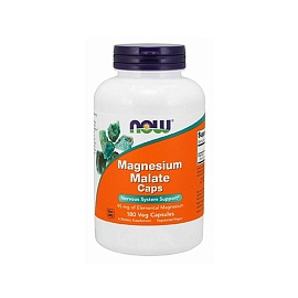 NOW Magnesium Malate 95 mg 180 Veg Caps 