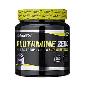 BioTechUSA Glutamine Zero 300 g Blue Grape 