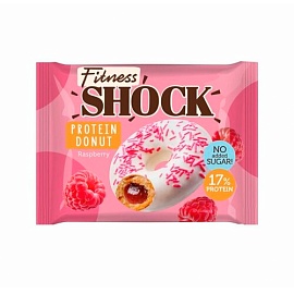 Fitnes Shock Protein Donut 50 g Raspberry 