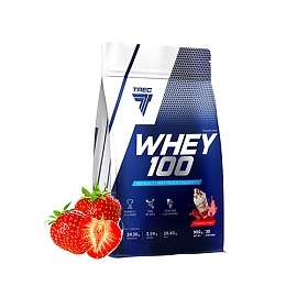 Trec Nutrition Whey 100 Protein 700 g Strawberry 