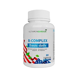 Vitamin Garden B-Complex Basic Daily 60 Caps