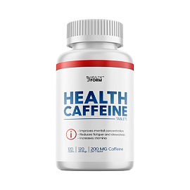 Health Form Caffeine 200 mg 120 tablets