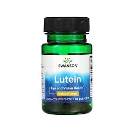 Swanson Lutein 10 mg 60 Softgels 