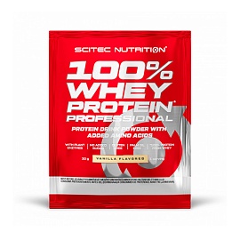 Scitec Nutrition 100% Whey Protein Proffessional 30 g Vanilla 