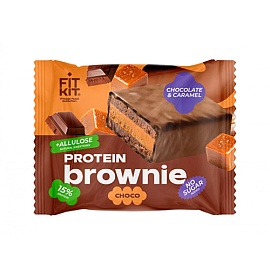 FitKit Choco Protein Brownie 50 g CHocolate & Caramel