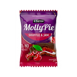 Ё|батон Molly Pie 50 g Вишневый джем 