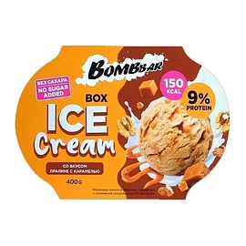 Bombbar Box Ice Cream 400 g Пралине с карамелью