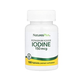 NaturesPlus Iodine 150 mcg 100 tabl
