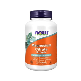 NOW Magnesium Citrate 90 sofgels 
