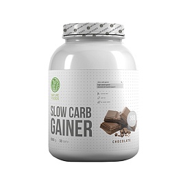 Nature Foods Slow Carb Gainer 3000  g Chocolate  