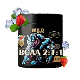 Wild Power BCAA 2:1:1 200 g Strawberry Mojito 