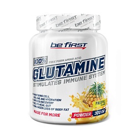 Be First Glutamine 300 g Pineapple 