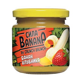 Crunch Brunch Джем Десерт 200 г Банан-Клубника  
