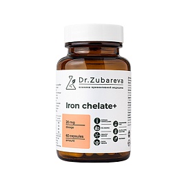 Dr. Zubareva - Iron Сhelate+ 60 Caps